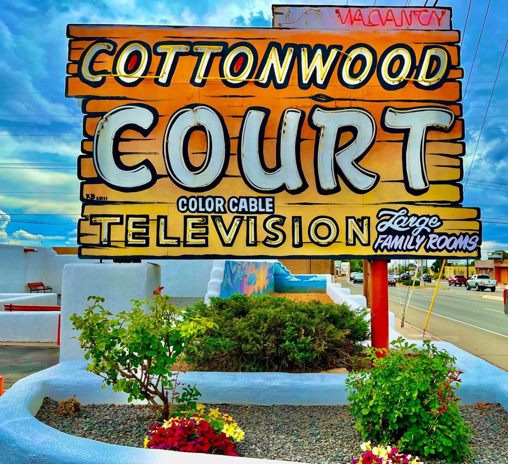 Cottonwood Court Motel Santa Fe Exterior foto